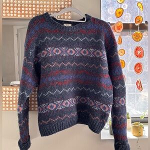 LAST CHANCE Vintage Laura Ashley Wool Sweater